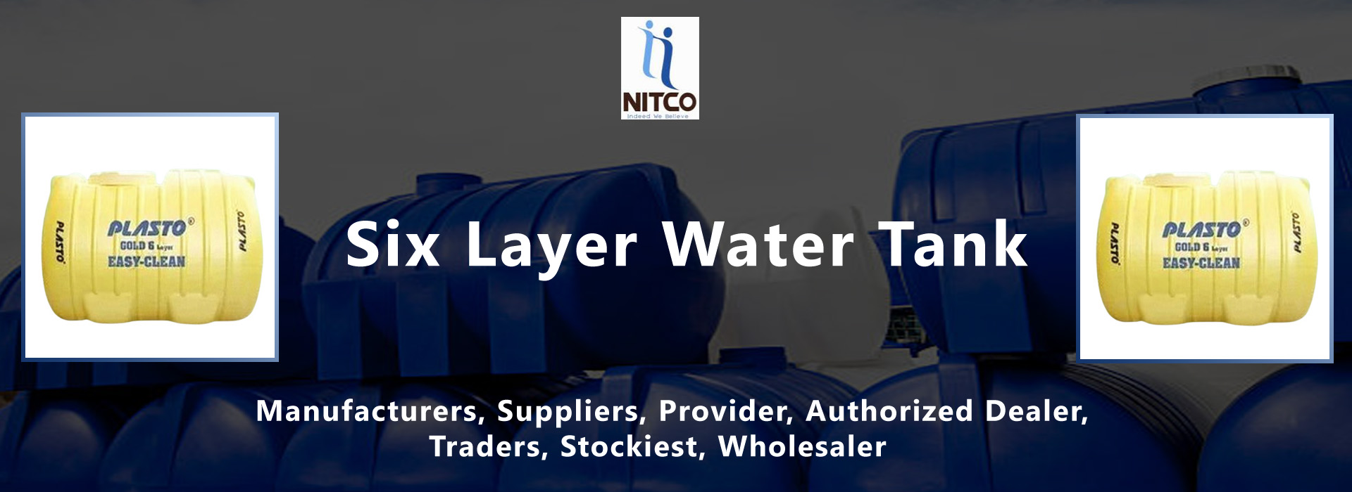 six layer water tank wholesaler